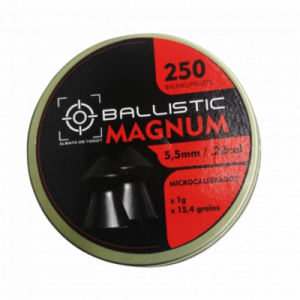BALLISTIC MAGNUM PELLETS 5.5MM 250 PACK