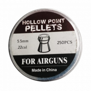HOLLOW POINT BULLETS 5.5 MM