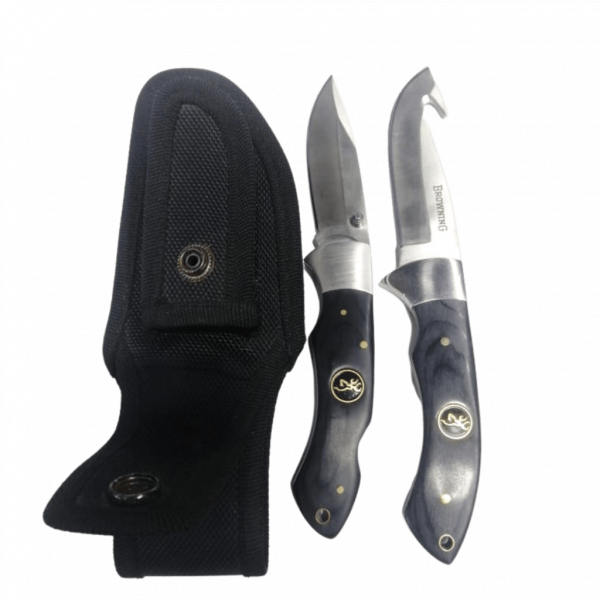 Hunter knife Set with Case