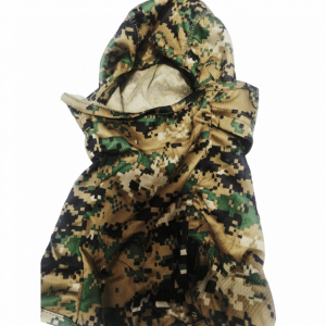 Hooded Camouflage Color