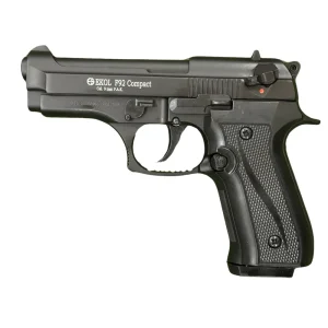 Ekol F92 Compact cal 9mm P.A.K Blank Gun Black