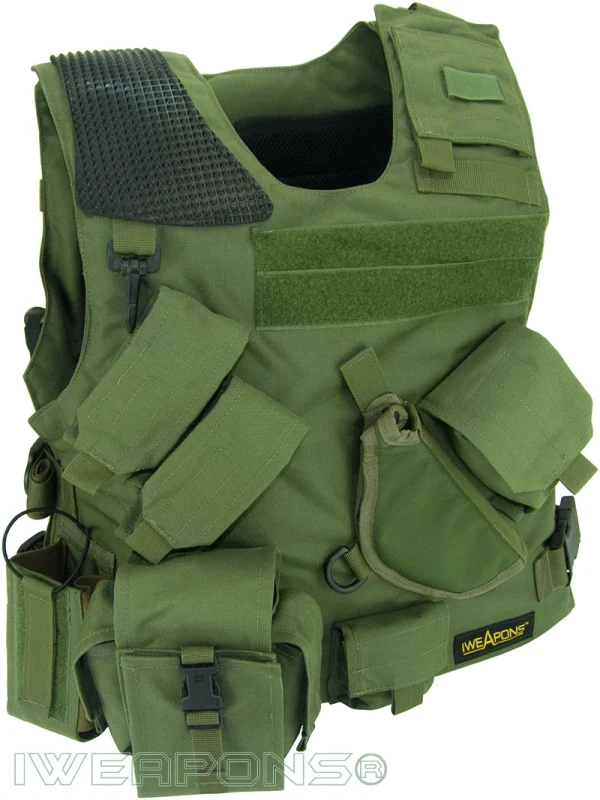 Bullet Proof Vest with Gun Holster