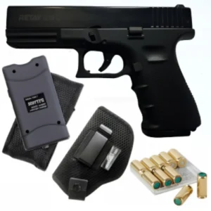 RETAY G19 BLANK GUN 9MM FUME Combo