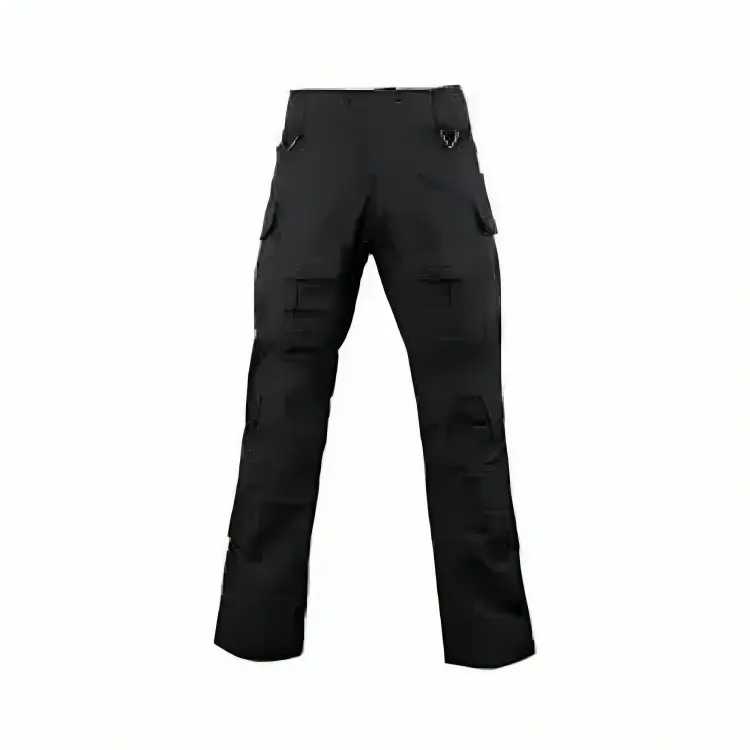 Camouflage Plain Black Pant Combat
