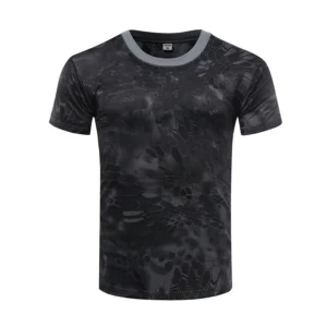 3D Camouflage T-Shirt Lightweight camo shirt for tactical and outdoor use
