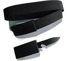 Belt Knife Black pocket knife