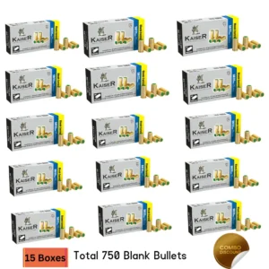 Blank Bullets Cartridges 9mm P.A.K