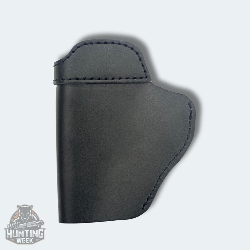 Black leather gun holster - Image 3