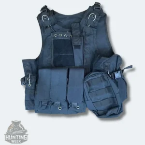 Blue Bullet Proof Vest with 3 pockets