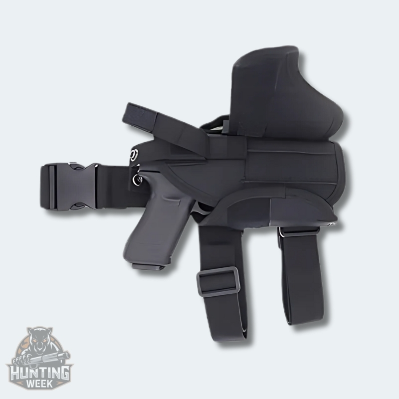 Tactical Black leg holster