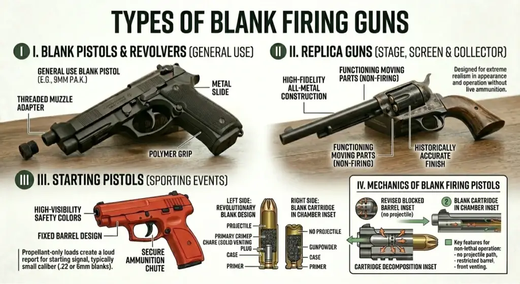 Blank gun
