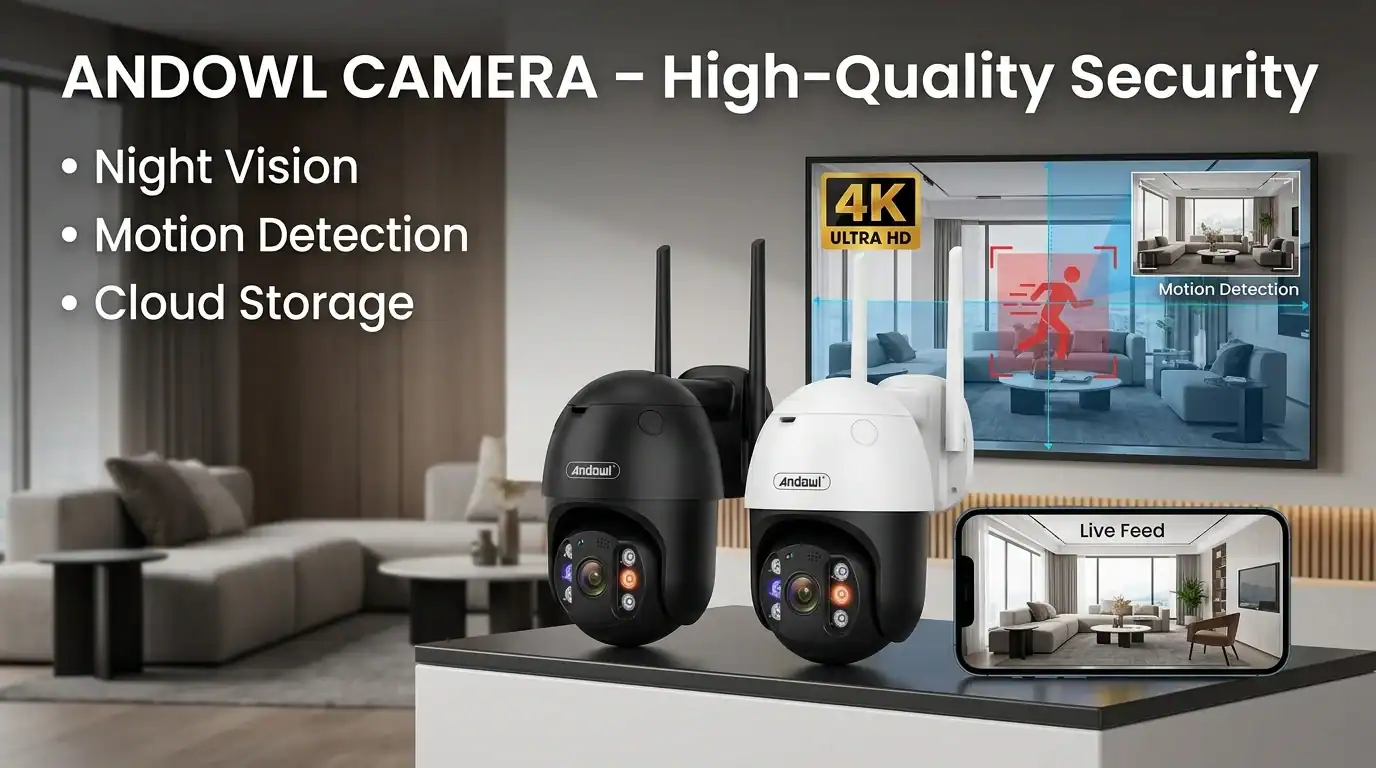 Andowl Camera – High-Quality Security Camera for Home& Office